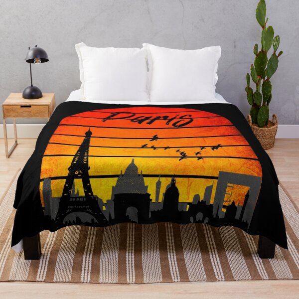 Artikelvorschau, Paris-Skyline-Weinlese-Sonnenuntergang entworfen und verkauft von ACC .