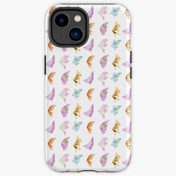 Juego de pegatinas Winx Club Wings Enchantix Funda resistente para iPhone