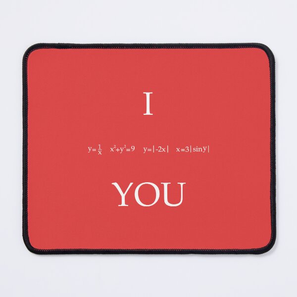 Item preview, mathematical I LOVE YOU math nerd designed and sold by tita74.