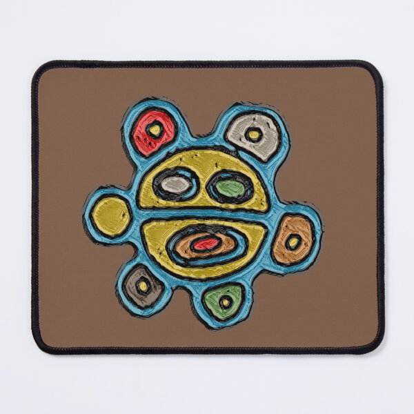 Item preview, Taino Indigenous Jayuya Sun Symbol Mandala color designed and sold by SoLunAgua ..