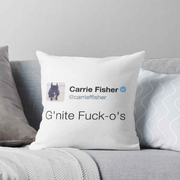 Vista previa del artículo con la obra «Tweets de Carrie Fisher», diseñado y vendido por sarahntaylor.