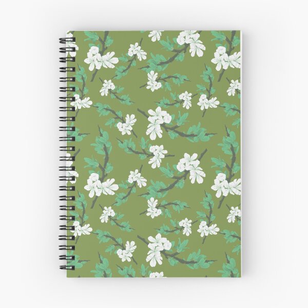 Item preview, Almond Tree green designed and sold by Sanna Kuusimurto.