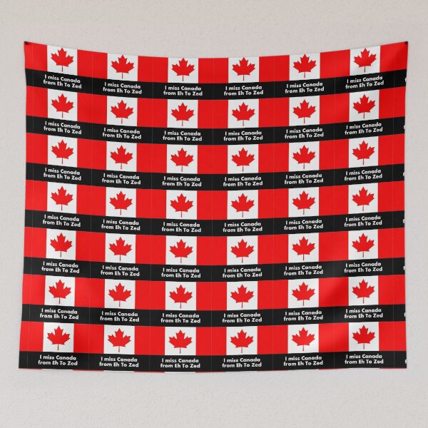 Item preview, I miss Canada - from Eh to Zed designed and sold by TippyToes.