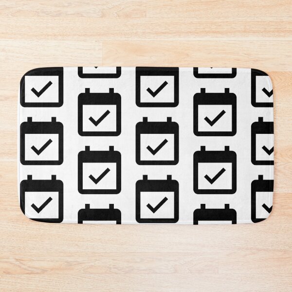 Item preview, MDI calendar-check designed and sold by GnarlyFurtardo.