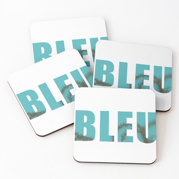 Item preview, BLEU (BLUE) designed and sold by lobodelnoir.
