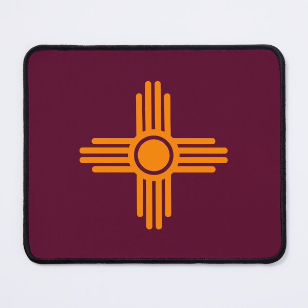 Item preview, Zia Sun, Symbol, New Mexico, Flag designed and sold by nitty-gritty.