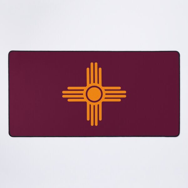 Item preview, Zia Sun, Symbol, New Mexico, Flag designed and sold by nitty-gritty.
