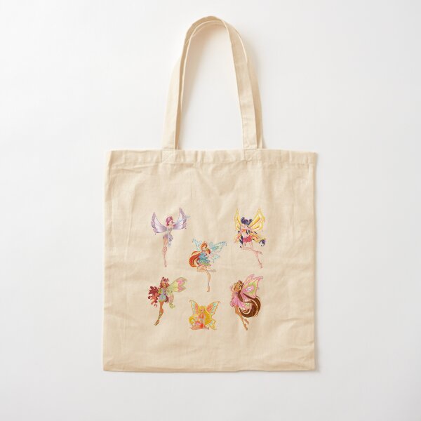 Juego de pegatinas Winx Club Enchantix Bolsa de algodón