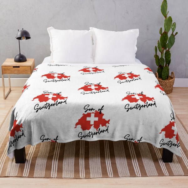 Item preview, Son of Switzerland Map Flag designed and sold by NovawayDirect.