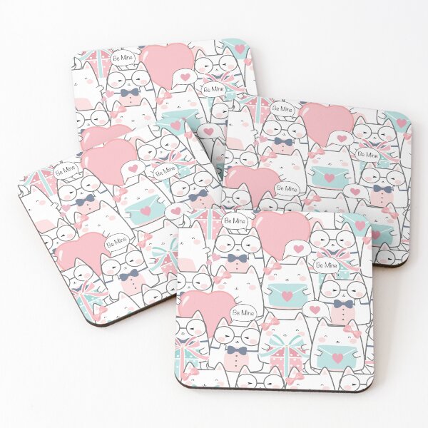 Item preview, Kawaii Cats Fallin' in Love designed and sold by BeilMaro.
