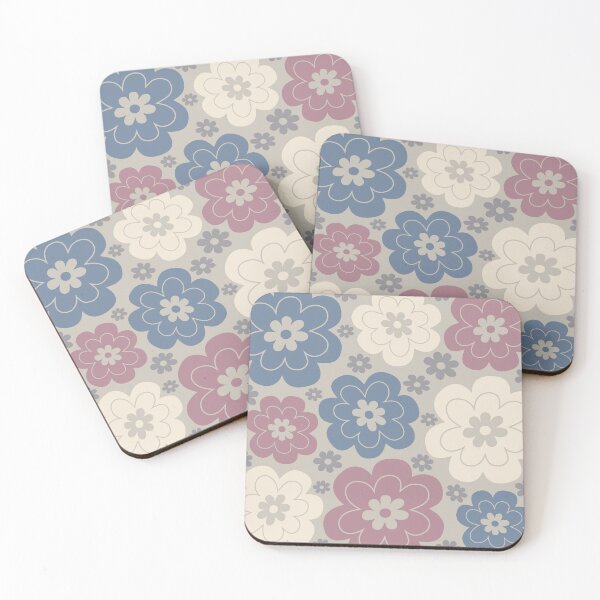 Item preview, Colorful Retro Floral Pattern 559 designed and sold by tonymagnerart.