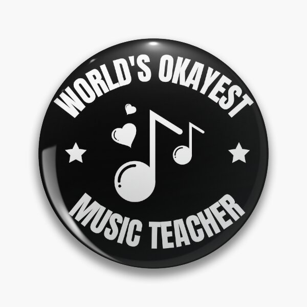 Item preview, World's Okayest Music Teacher For Music Players And Music Lovers - Music Teacher designed and sold by Funwithmusic.