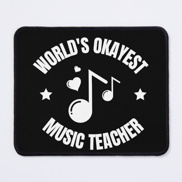 Item preview, World's Okayest Music Teacher For Music Players And Music Lovers - Music Teacher designed and sold by Funwithmusic.