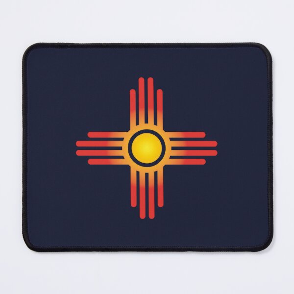 Item preview, Zia Sun, Symbol, New Mexico, Flag designed and sold by nitty-gritty.