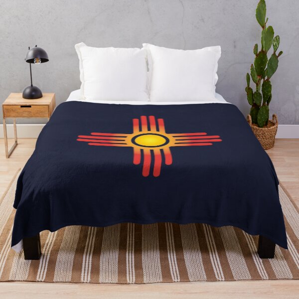 Item preview, Zia Sun, Symbol, New Mexico, Flag designed and sold by nitty-gritty.