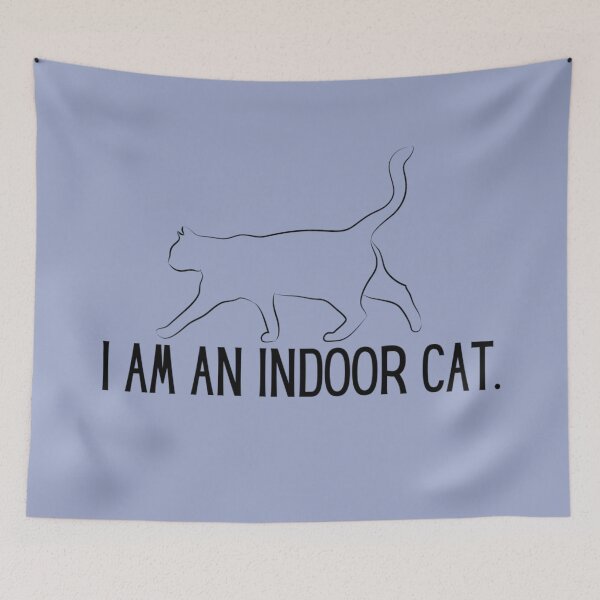 Item preview, Mood: I am an indoor cat. designed and sold by SillyFun.