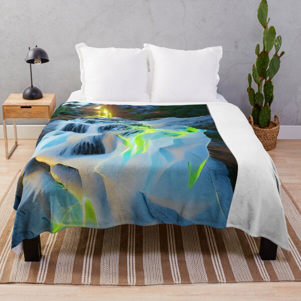 Item preview, AI Generated Art, Waterfall off a Mountain designed and sold by ACC .