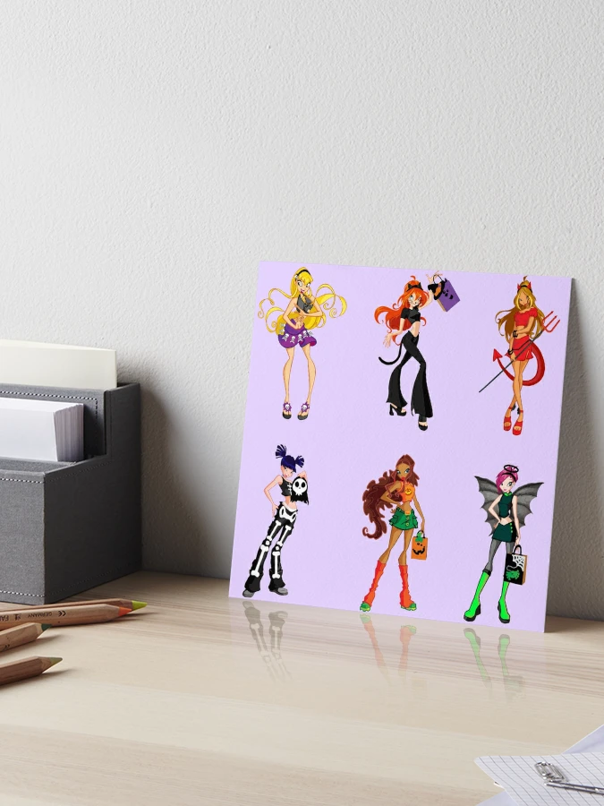 Winx Club Smartphone Set Dreamix Cover Rubbers Stickers 