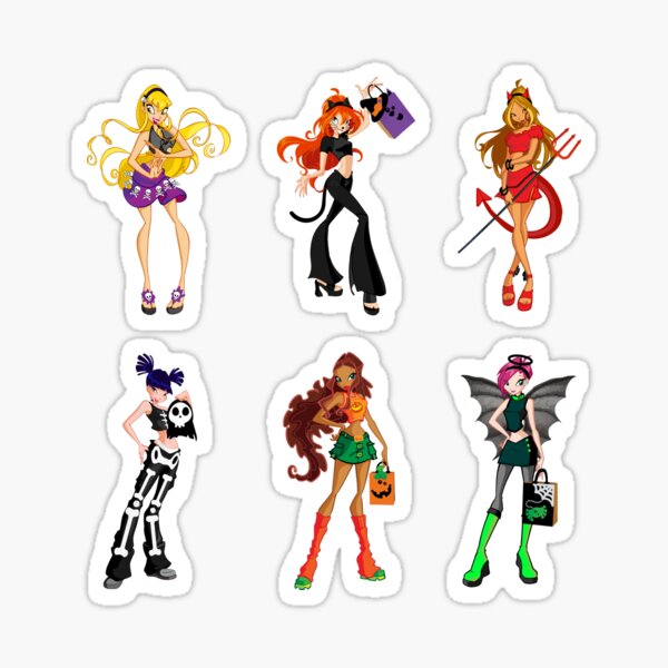 Bloom - Winx Club Character Sticker for Sale by mavendesigner