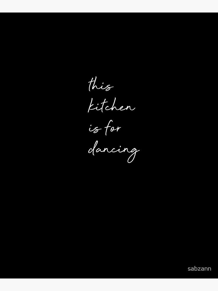 This kitchen is for dancing - 01 by sabzann
