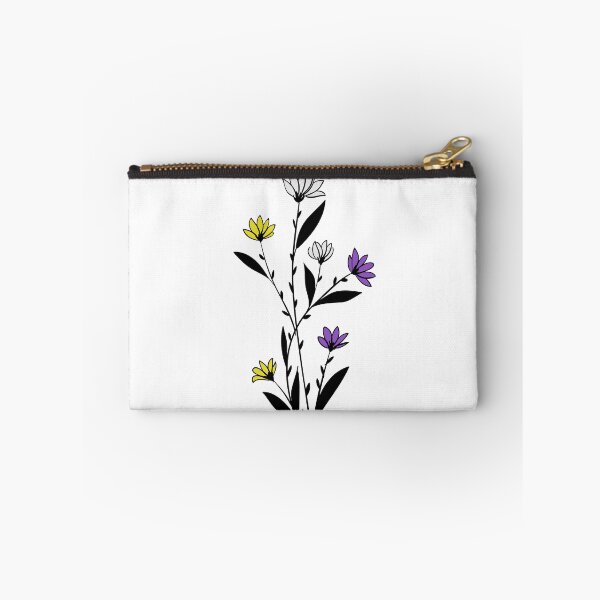 Item preview, Subtle Nonbinary Pride Daisy Sprig designed and sold by failephant-art.