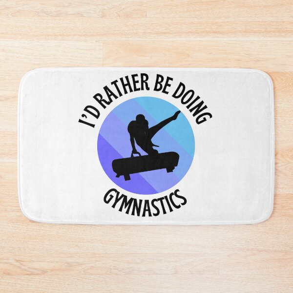 Item preview, I'd Rather Be Doing Gymnastics designed and sold by RichTeeDesigns.