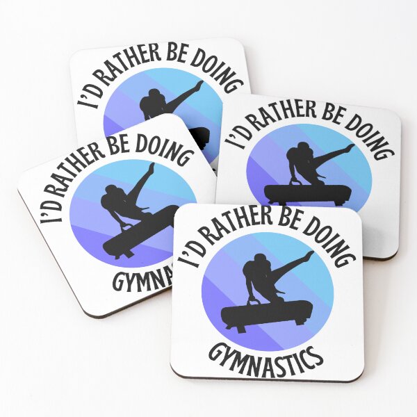 Item preview, I'd Rather Be Doing Gymnastics designed and sold by RichTeeDesigns.