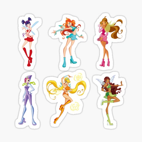 Bloom - Winx Club Character Sticker for Sale by mavendesigner