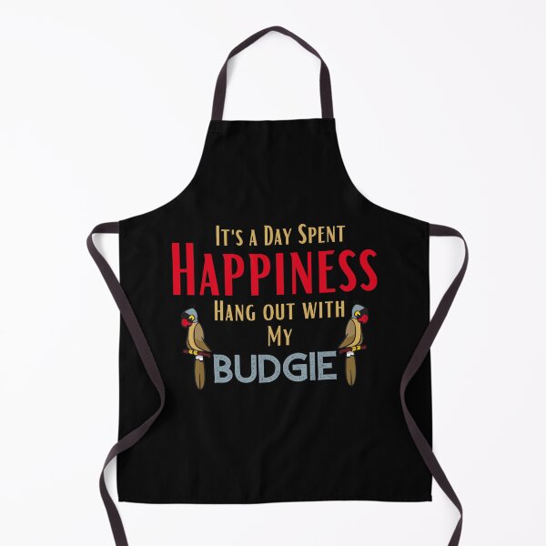 Item preview, funny pet quotes,Happines I'ts Hang out With my Budgie,happy quotes designed and sold by behappysiempre.