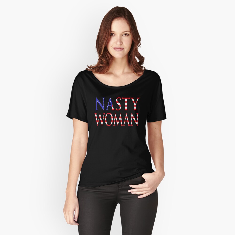 NDVH Nasty Woman Relaxed Fit T-Shirt