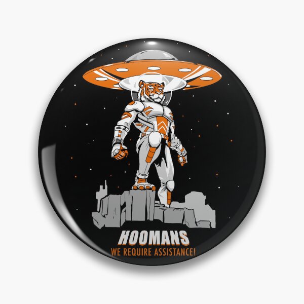 Item preview, Space Cats Hoomans We Require Assistance -Orange designed and sold by MichaelHoweArts.