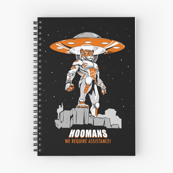 Item preview, Space Cats Hoomans We Require Assistance -Orange designed and sold by MichaelHoweArts.