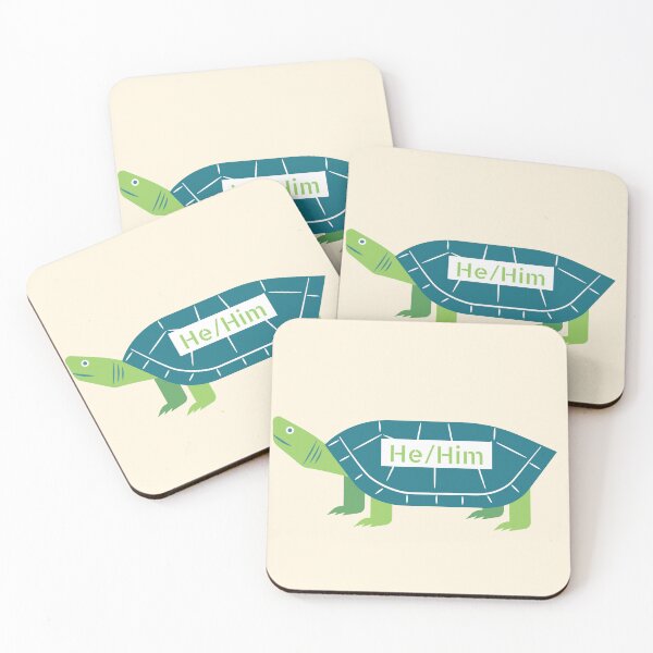 Item preview, Copy of He/Him turtle design designed and sold by mjalred.