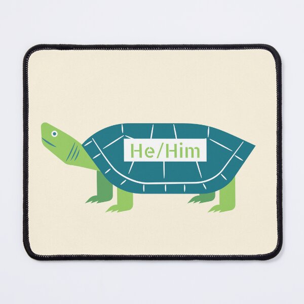 Item preview, Copy of He/Him turtle design designed and sold by mjalred.