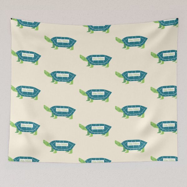 Item preview, Copy of He/Him turtle design designed and sold by mjalred.