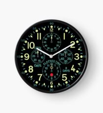 "Flying Fortress" Aircraft Clock Clock