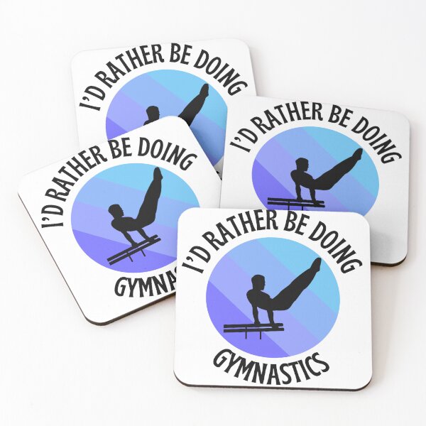 Item preview, I'd Rather Be Doing Gymnastics designed and sold by RichTeeDesigns.