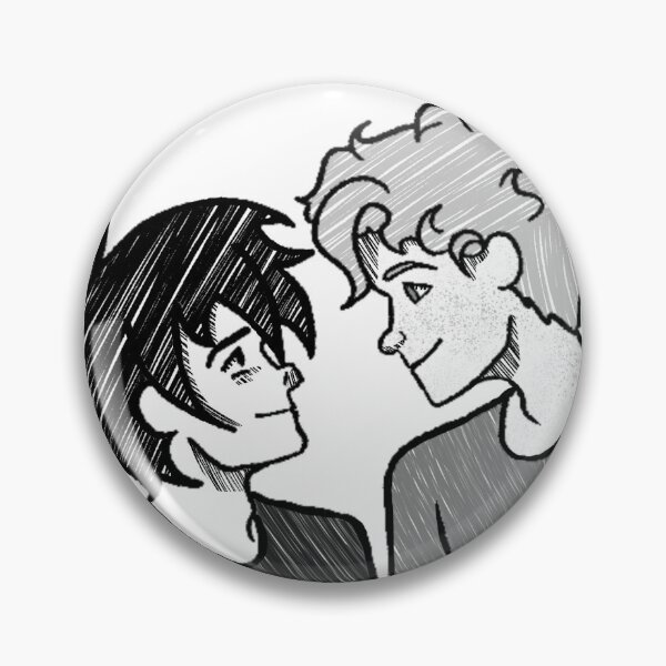 Item preview, Solangelo Sticker; Will Solace and Nico di Angelo designed and sold by cwaughffle.