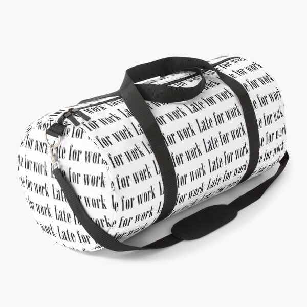 Item preview, Late for work, letters, sentences, inscriptions, subtitles, abcdef,  designed and sold by NessArtByEwa.