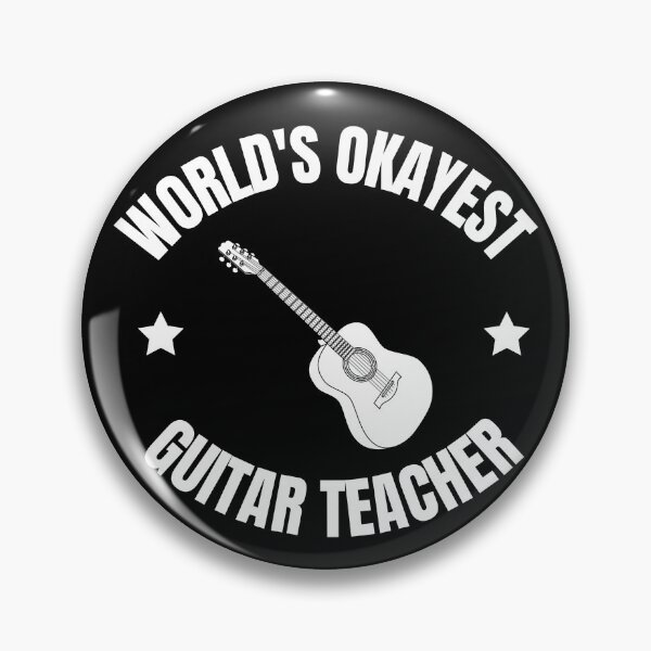 Item preview, World's Okayest Guitar Teacher For Guitar Players And Music Lovers - Guitar Teacher designed and sold by Funwithmusic.