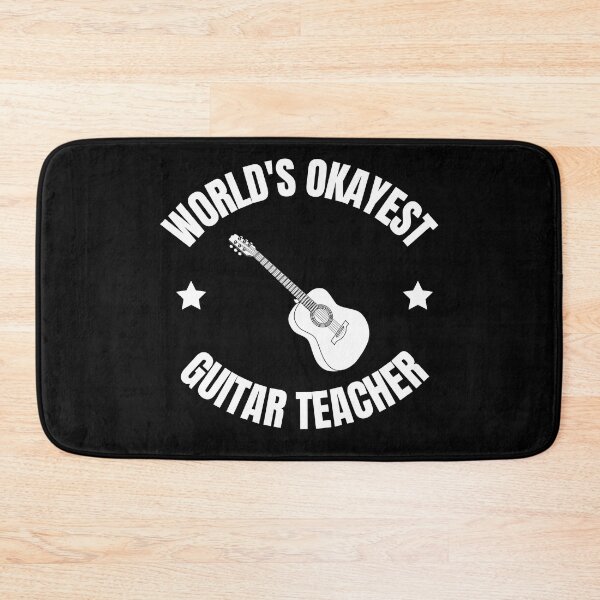 Item preview, World's Okayest Guitar Teacher For Guitar Players And Music Lovers - Guitar Teacher designed and sold by Funwithmusic.