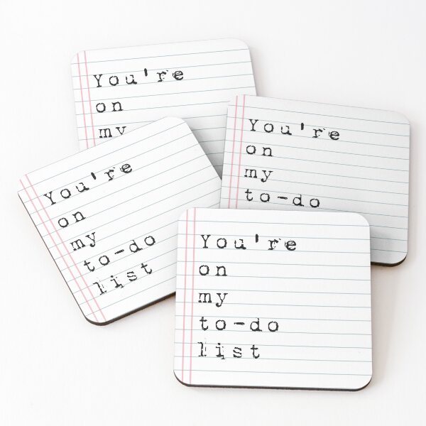 Item preview, You're on my to-do list designed and sold by Adidit.