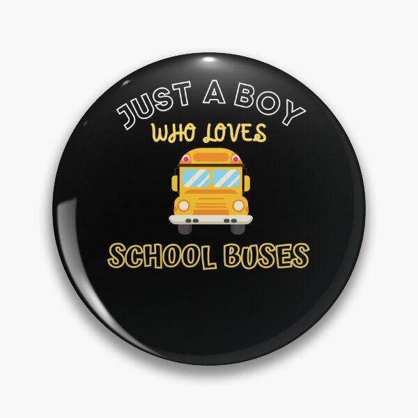 Item preview,  Just A Boy Who loves School Buses designed and sold by Artisan   Kimo.