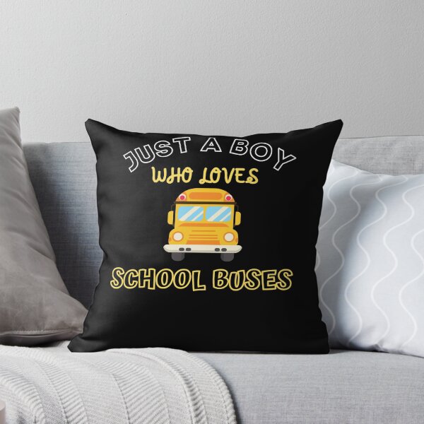 Item preview,  Just A Boy Who loves School Buses designed and sold by Artisan   Kimo.
