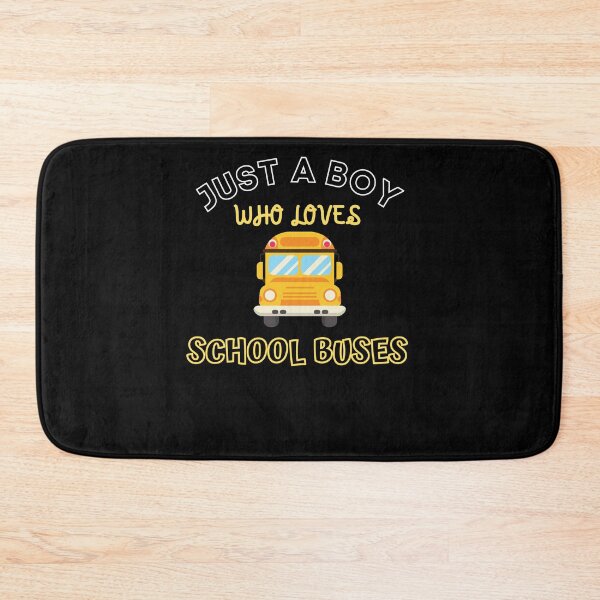 Item preview,  Just A Boy Who loves School Buses designed and sold by Artisan   Kimo.