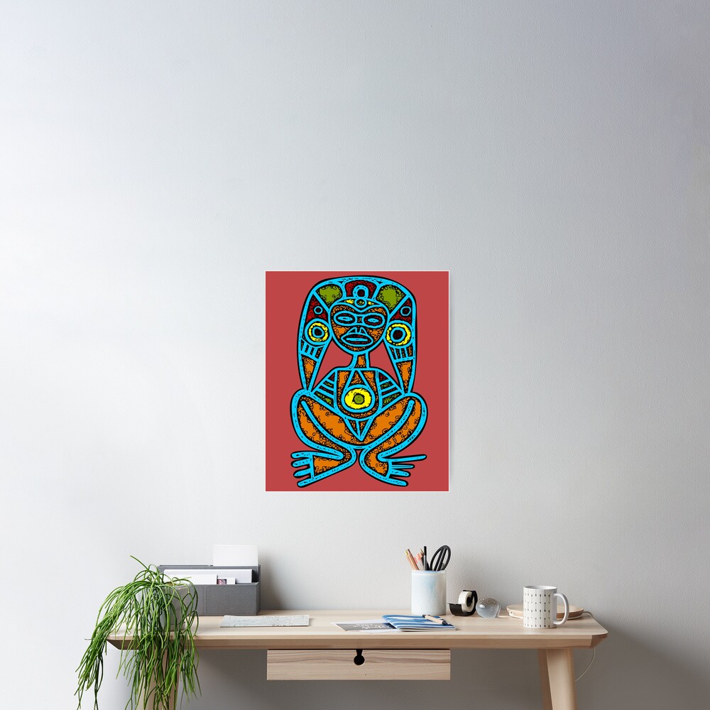 ATABEY GODDESS TAINO SYMBOL Poster For Sale By Liamaris Redbubble