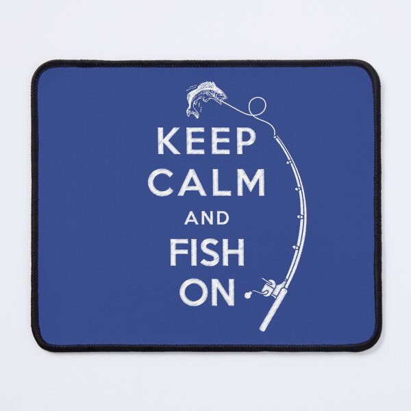 Item preview, Keep Calm and Fish On designed and sold by BanksyNB.