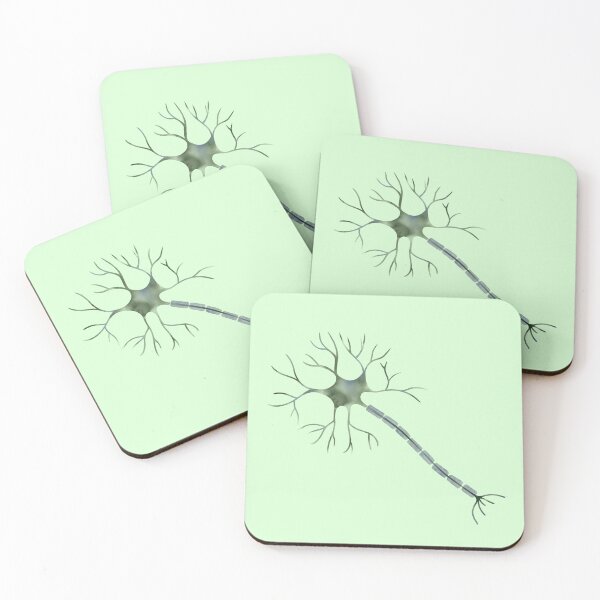 Item preview, Green Watercolor Neuron designed and sold by the-bangs.