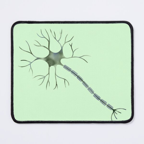 Item preview, Green Watercolor Neuron designed and sold by the-bangs.