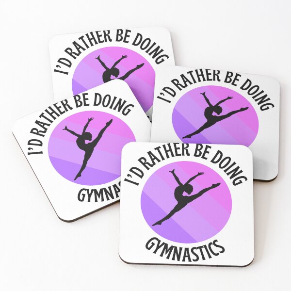 Item preview, I'd Rather Be Doing Gymnastics designed and sold by RichTeeDesigns.